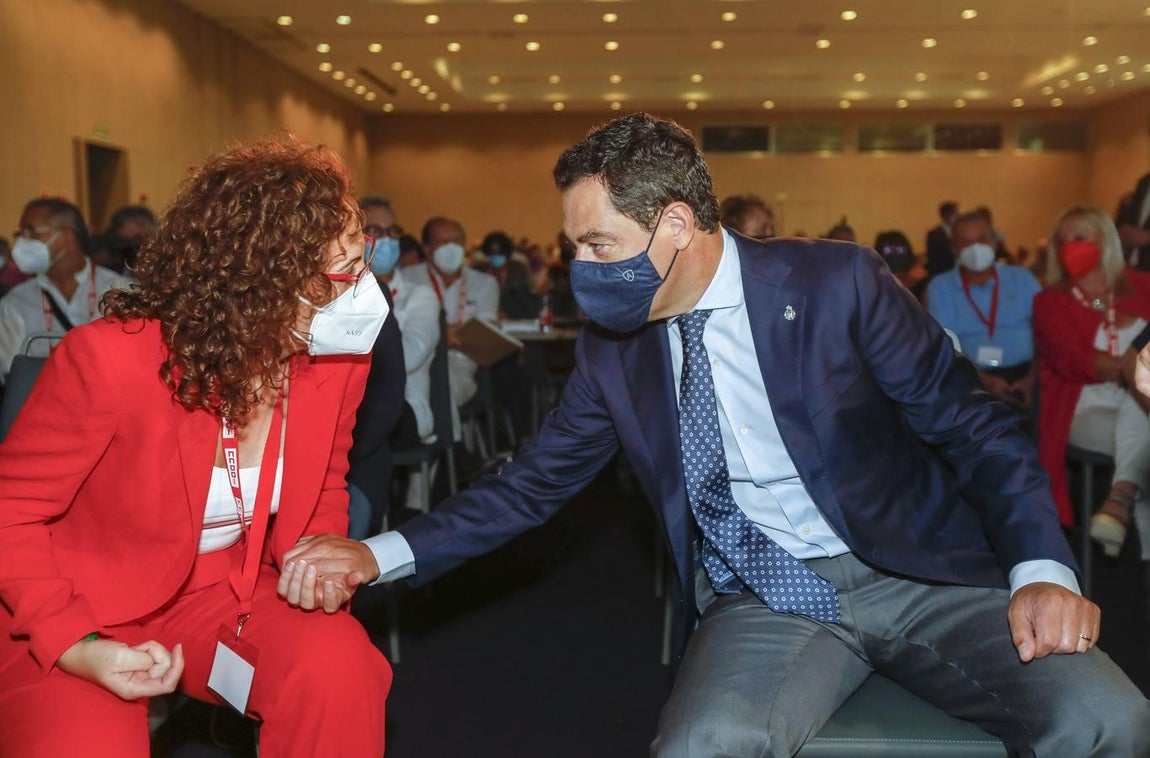 En imágenes, el congreso regional del sindicato CCOO en Sevilla