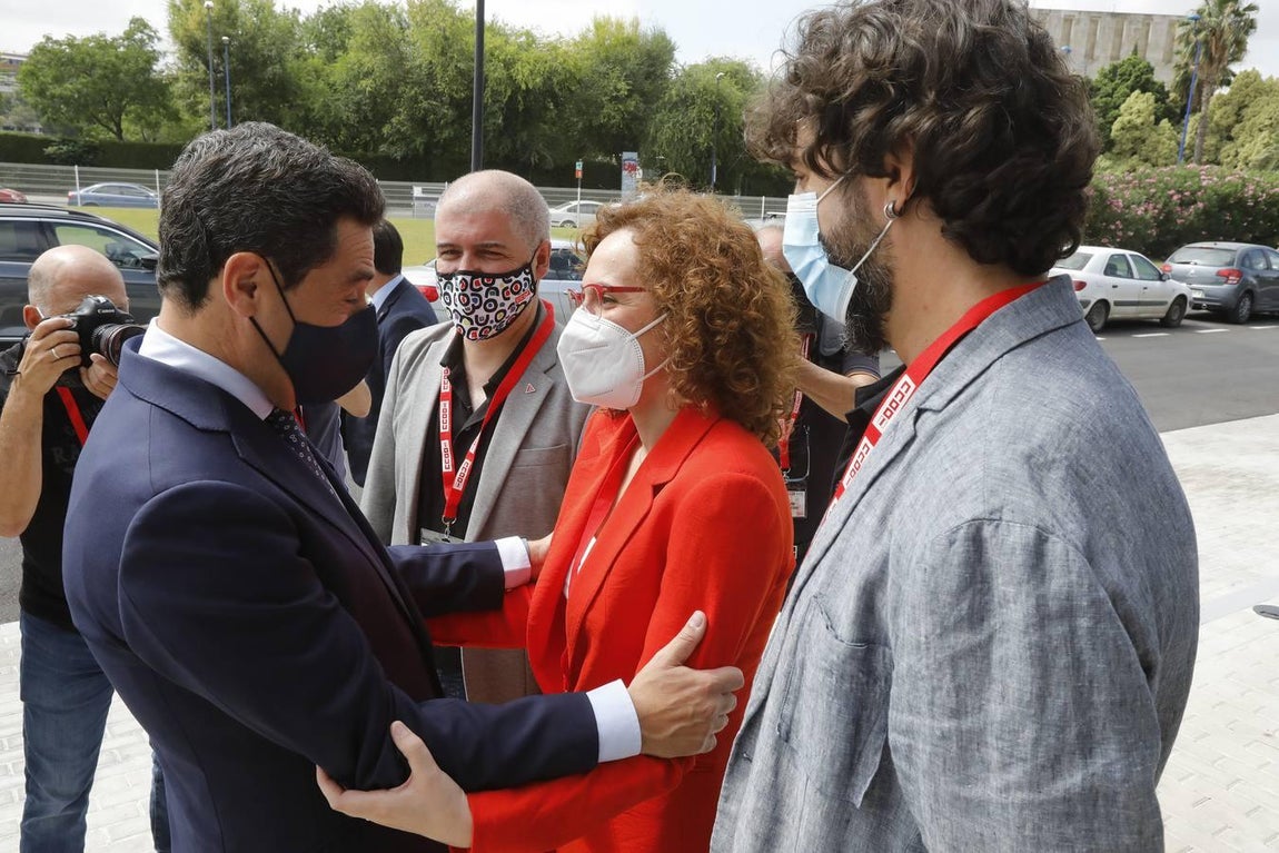 En imágenes, el congreso regional del sindicato CCOO en Sevilla