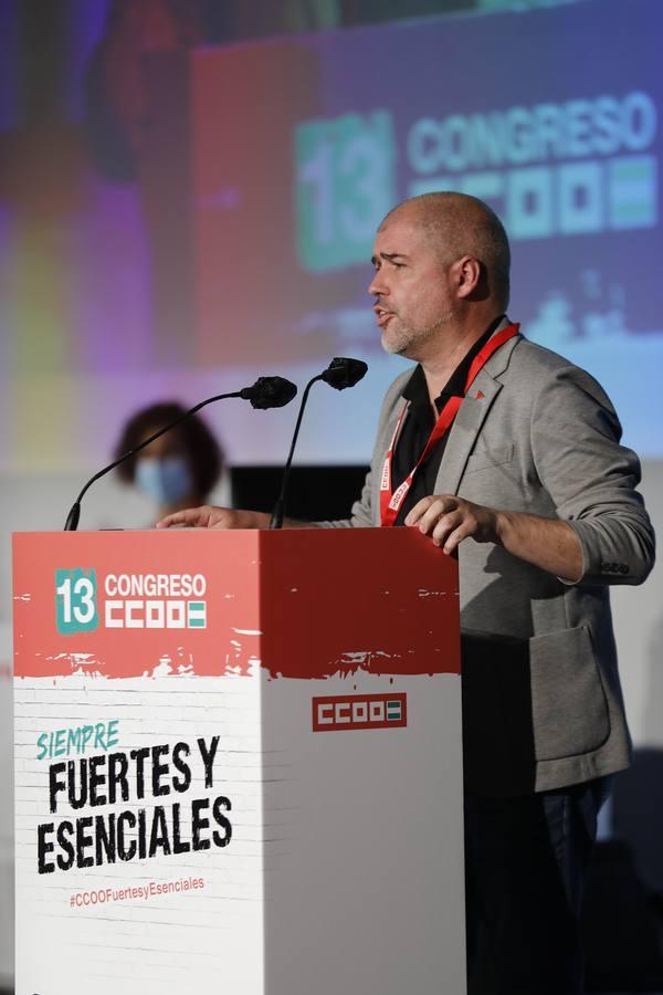 En imágenes, el congreso regional del sindicato CCOO en Sevilla