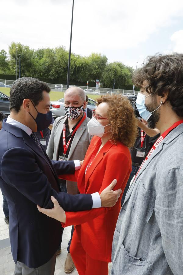 En imágenes, el congreso regional del sindicato CCOO en Sevilla