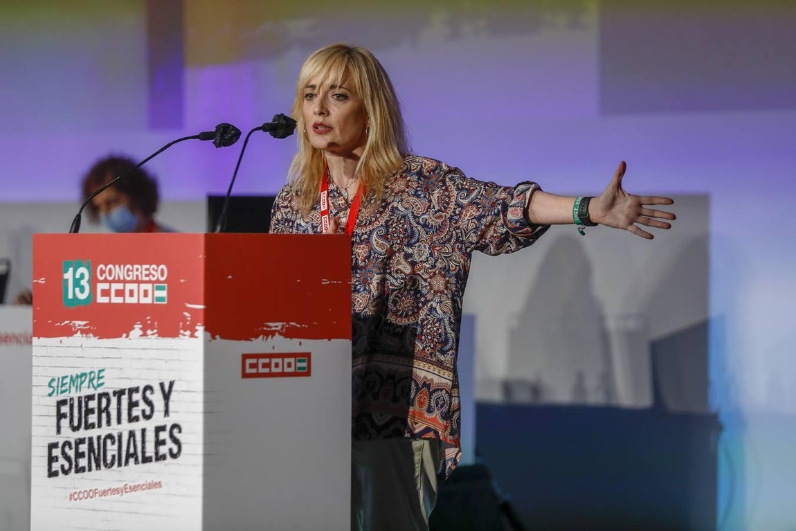 En imágenes, el congreso regional del sindicato CCOO en Sevilla