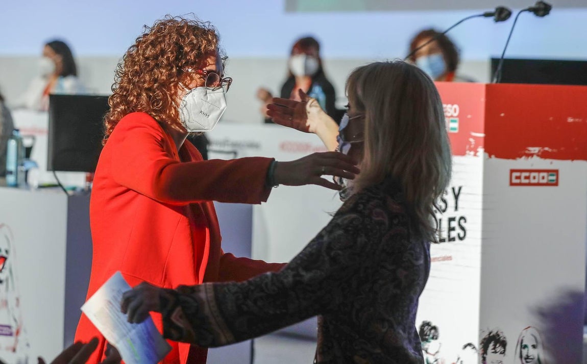 En imágenes, el congreso regional del sindicato CCOO en Sevilla