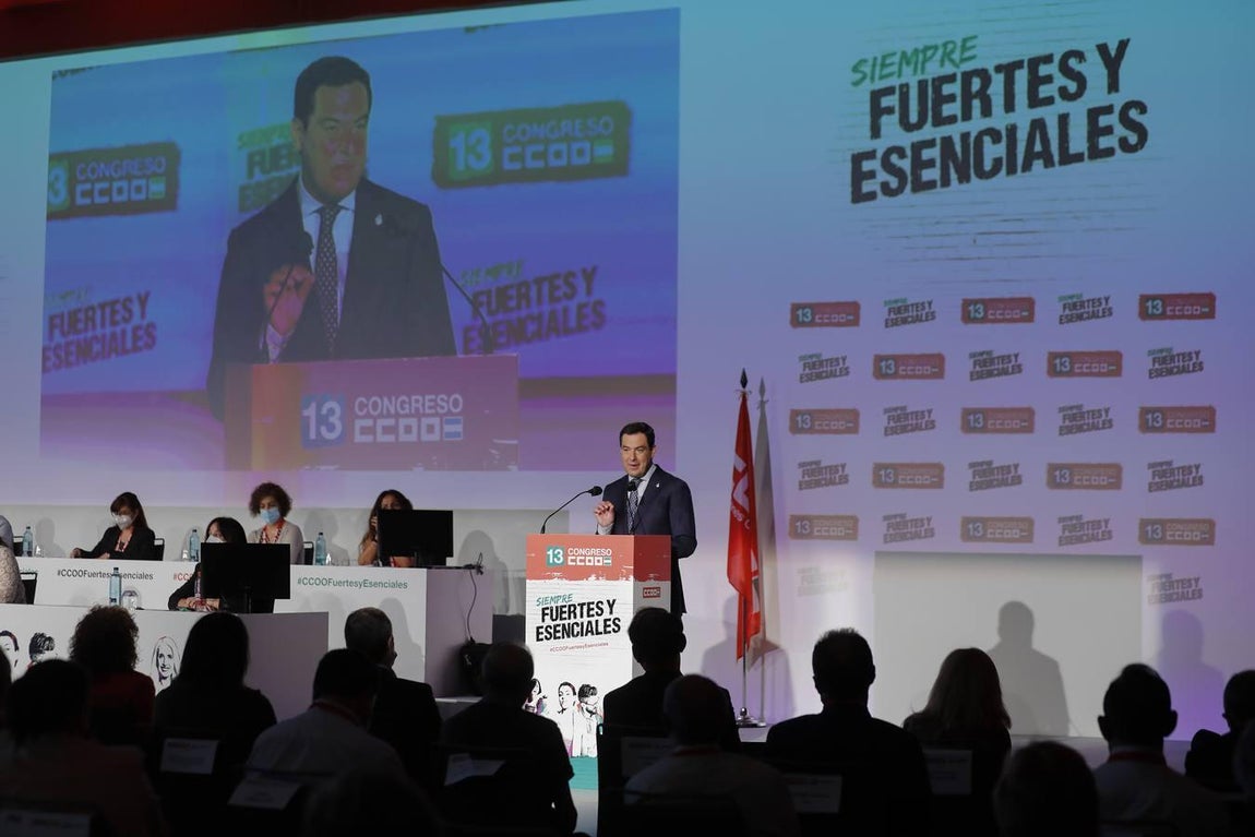 En imágenes, el congreso regional del sindicato CCOO en Sevilla