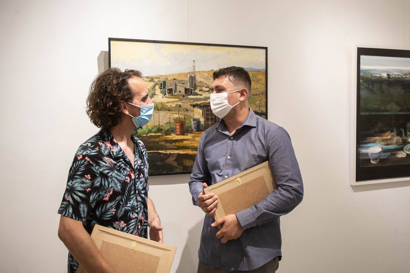 Entrega de los premios en la Real Academia de Bellas Artes de Santa Isabel de Hungría en Sevilla.