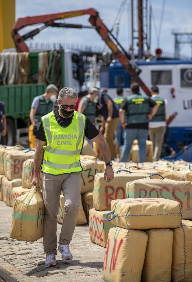 Incautan un importante alijo de droga en Huelva