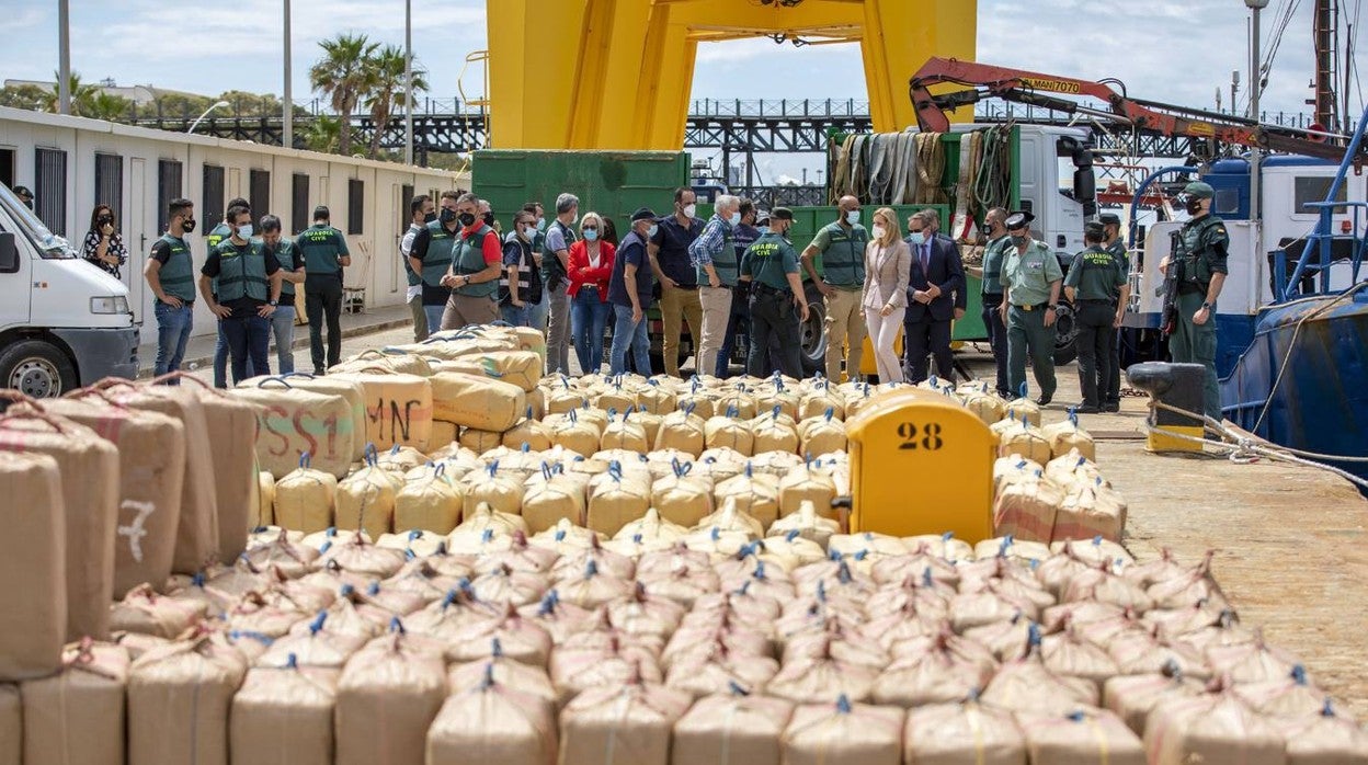 Incautan un importante alijo de droga en Huelva