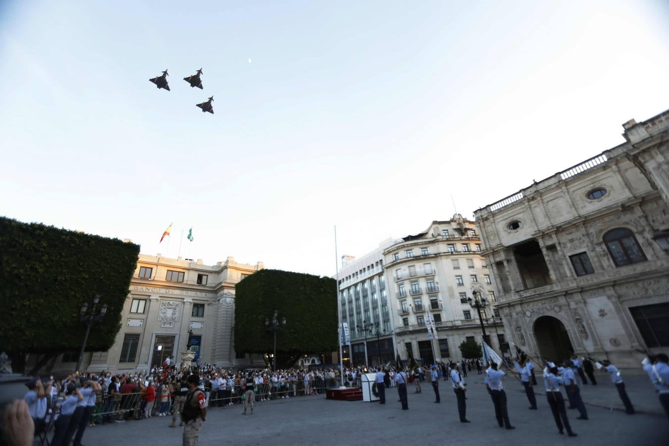 Actos con motivo del centenario de la base de Tablada