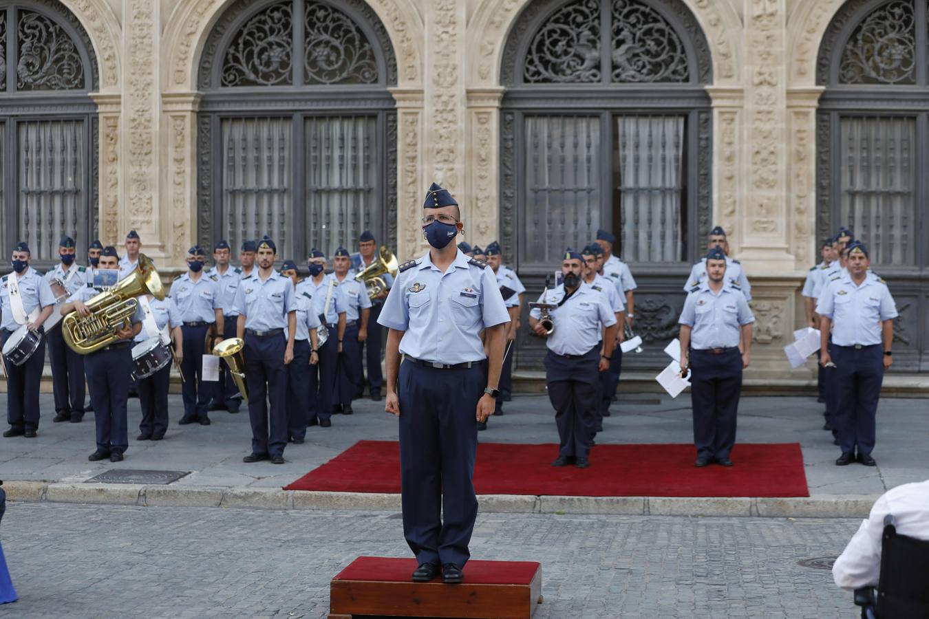 Actos con motivo del centenario de la base de Tablada