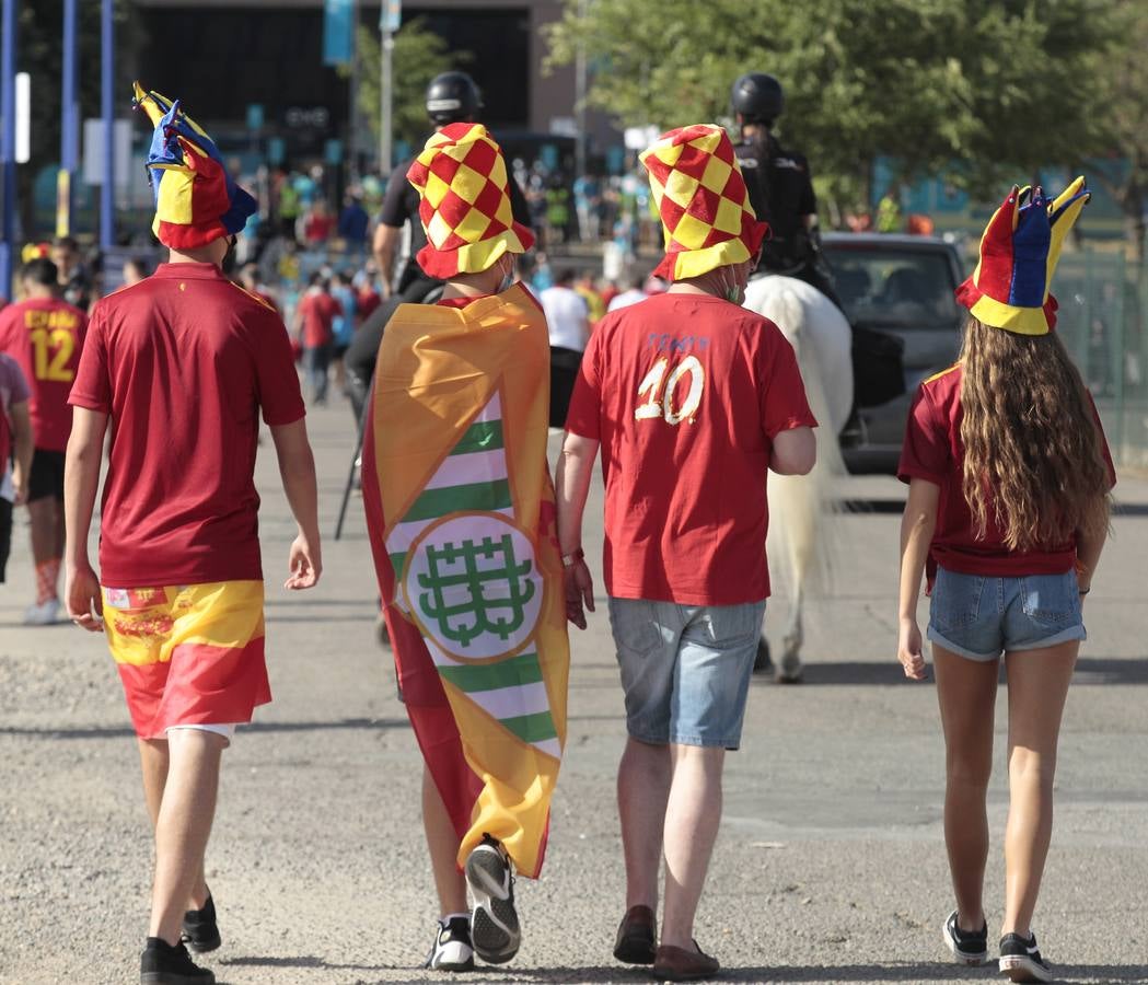 La Eurocopa se vive en las calles de Sevilla