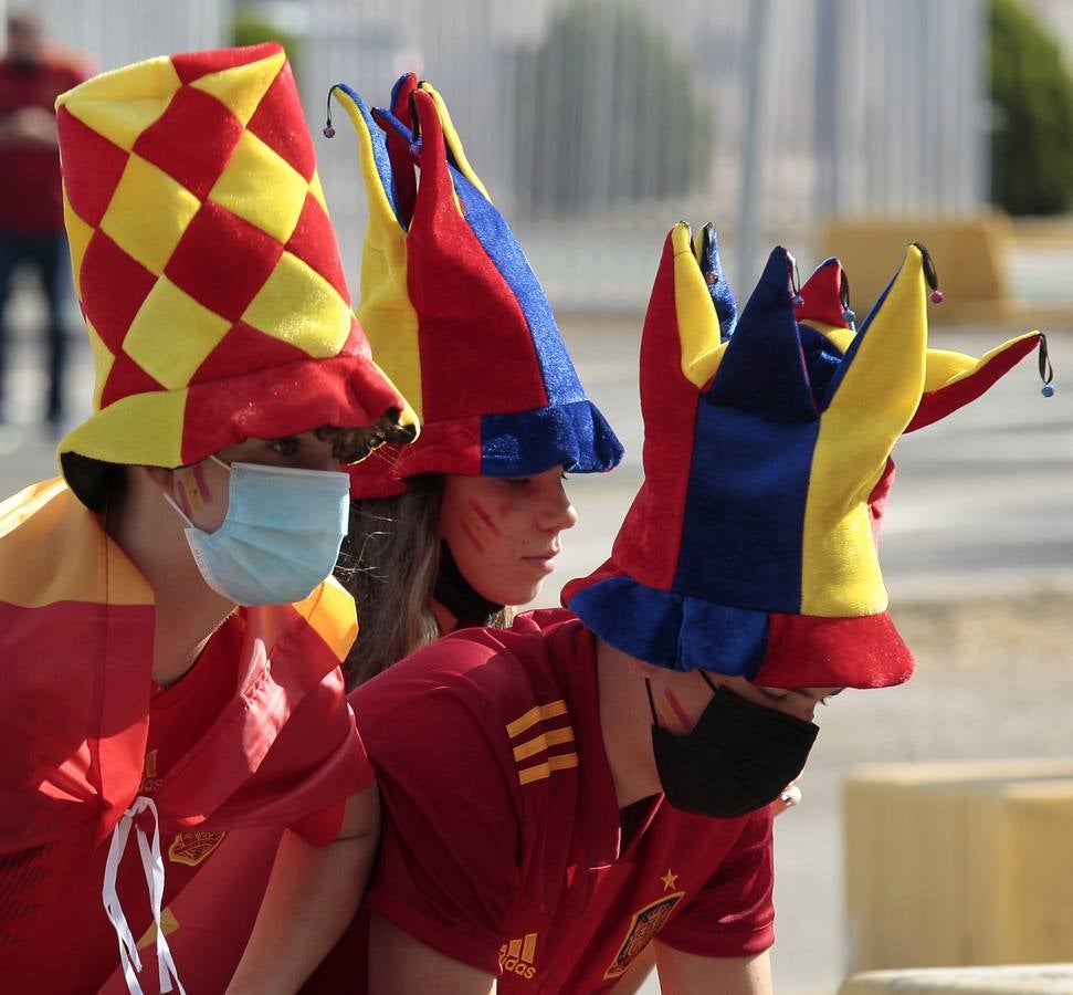 La Eurocopa se vive en las calles de Sevilla