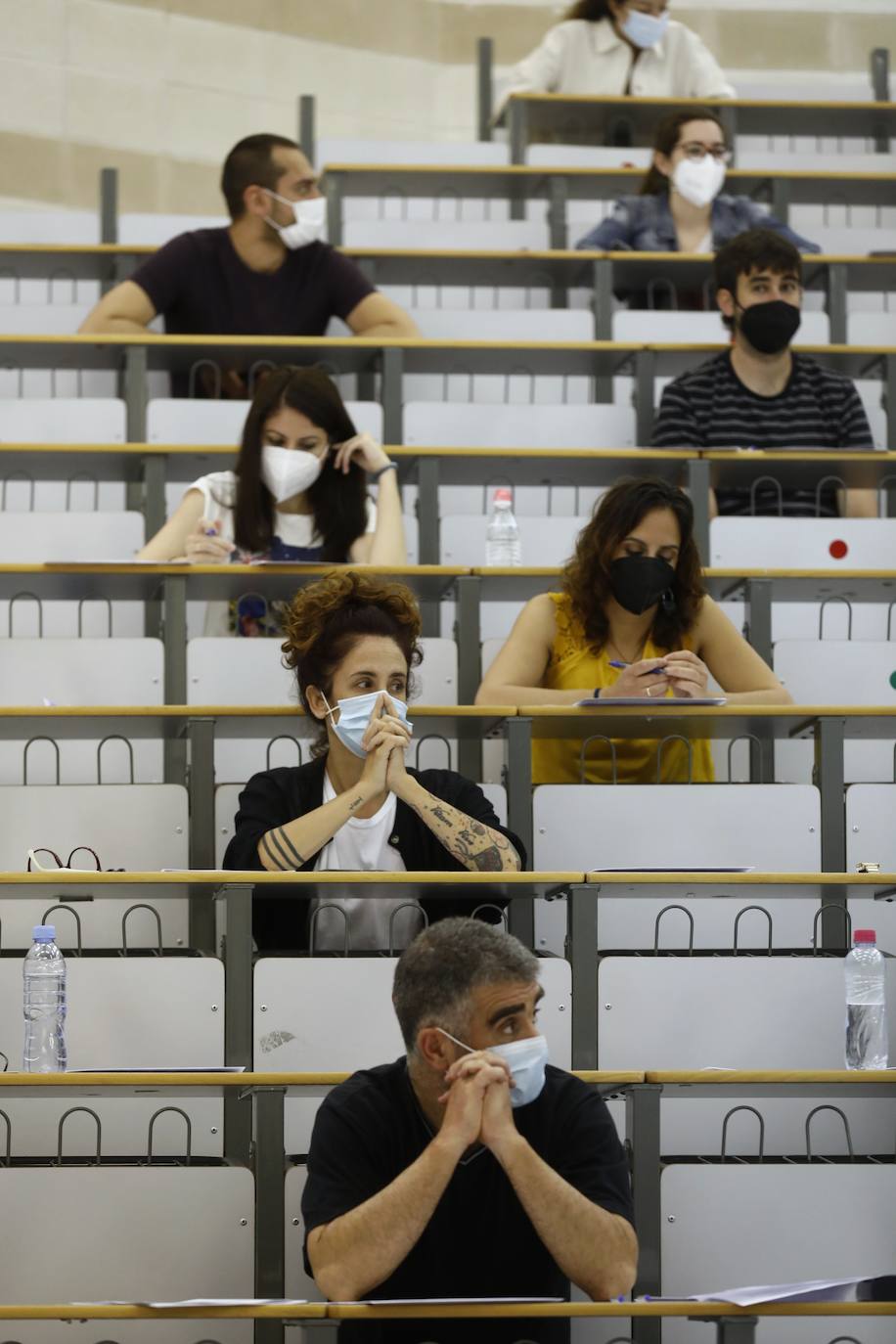 En imágenes, las oposiciones al cuerpo de profesores en Córdoba