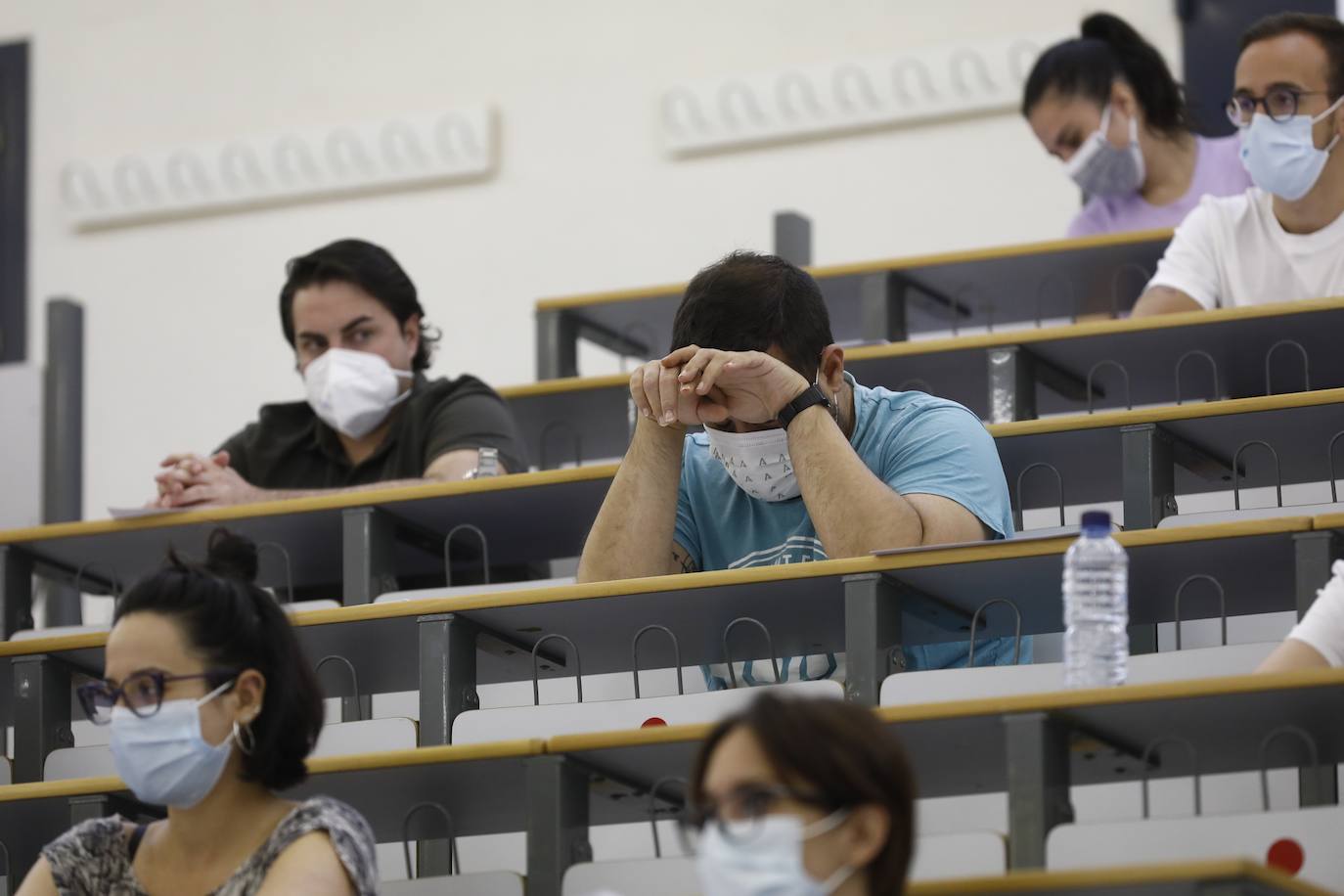 En imágenes, las oposiciones al cuerpo de profesores en Córdoba