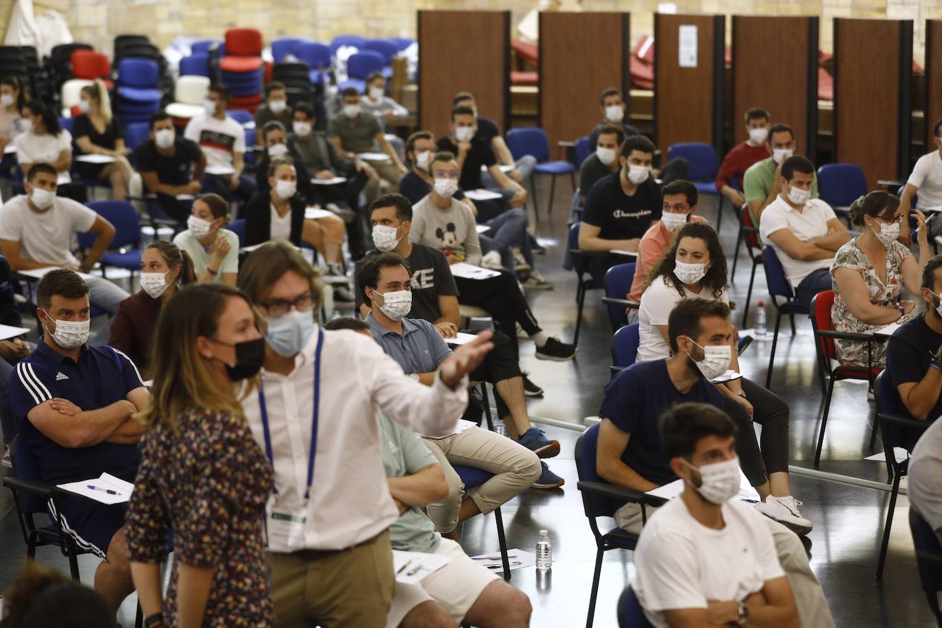 En imágenes, las oposiciones al cuerpo de profesores en Córdoba