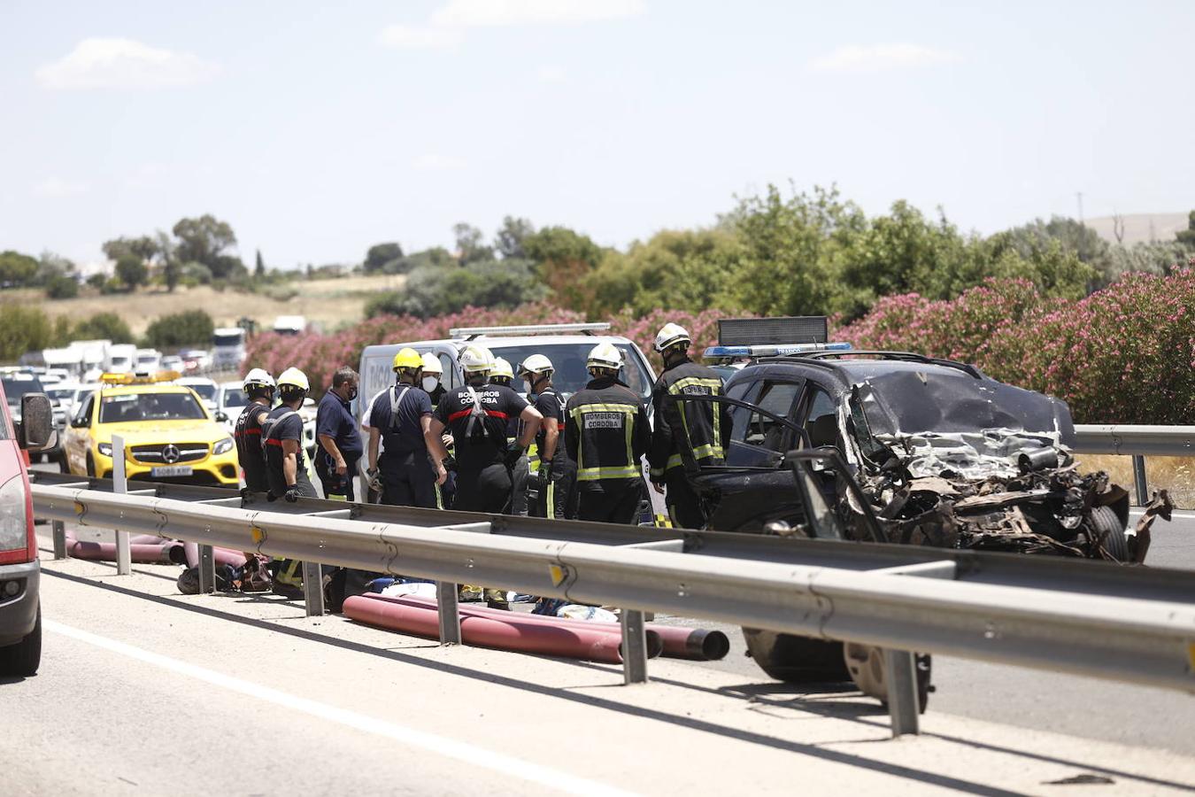 Accidente Córdoba | La zona del siniestro con tres muertos y dos heridos, en imágenes