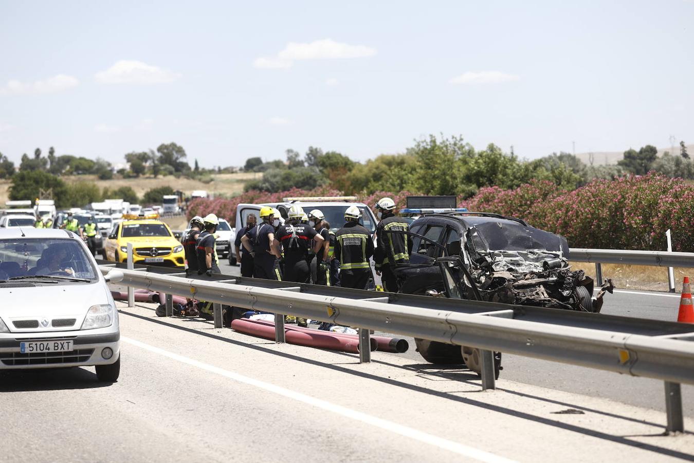 Accidente Córdoba | La zona del siniestro con tres muertos y dos heridos, en imágenes