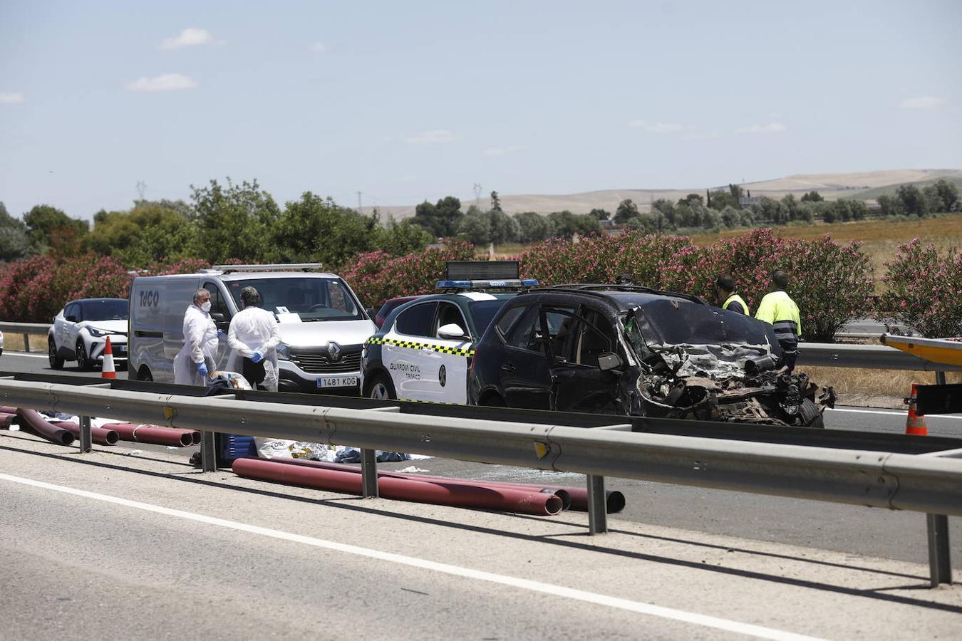 Accidente Córdoba | La zona del siniestro con tres muertos y dos heridos, en imágenes