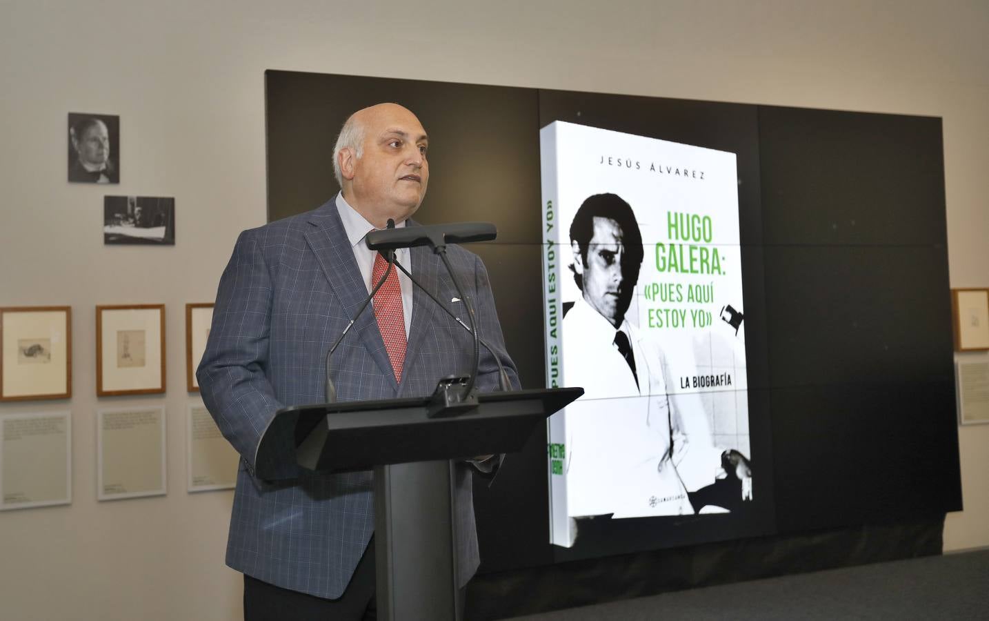 Presentación del libro «'Hugo Galera Pues aquí estoy yo'» en La Galería de ABC .