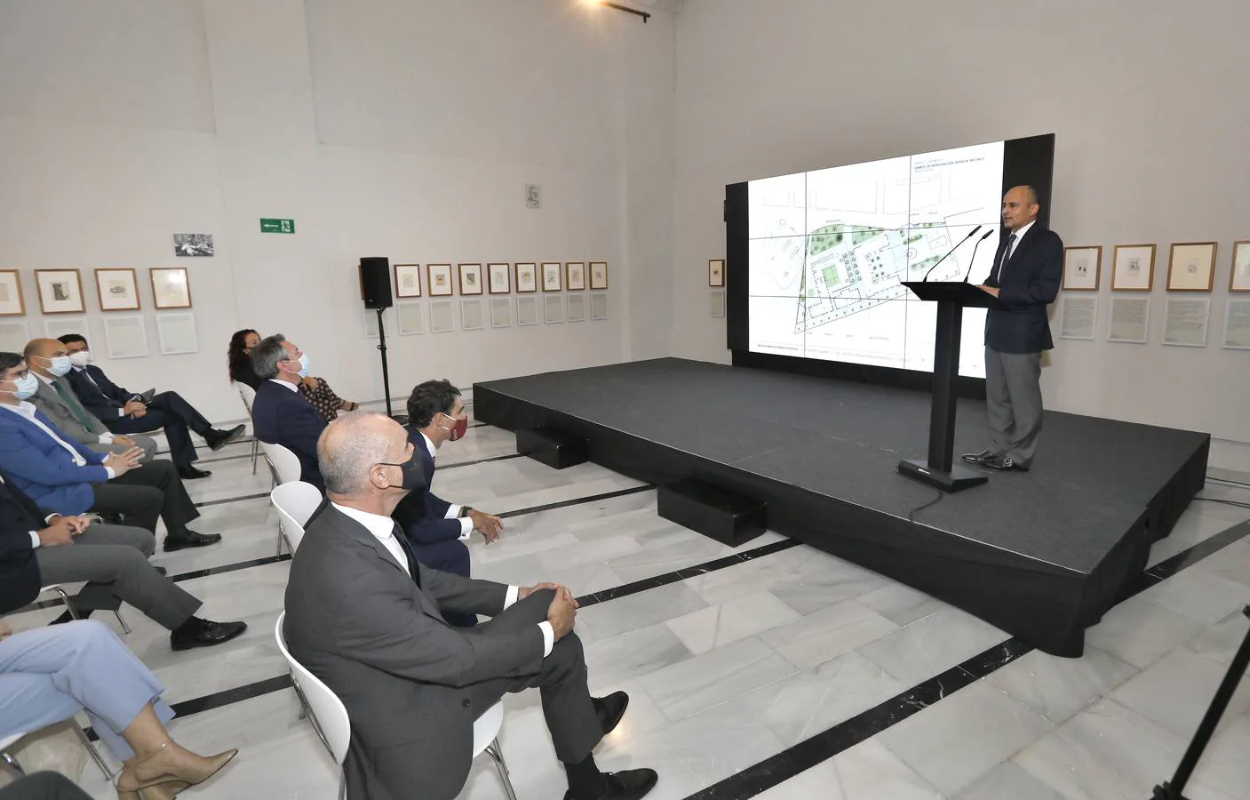 La Galería de ABC acogió la presentación del nuevo hotel y el centro cultural y de negocios en Altadis