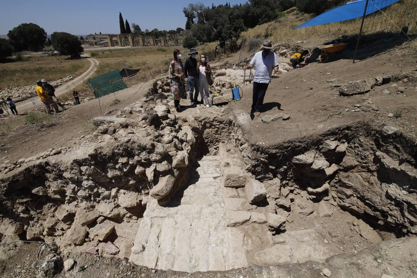 Los nuevos trabajos arqueológicos en Medina Azahara de Córdoba, en imágenes