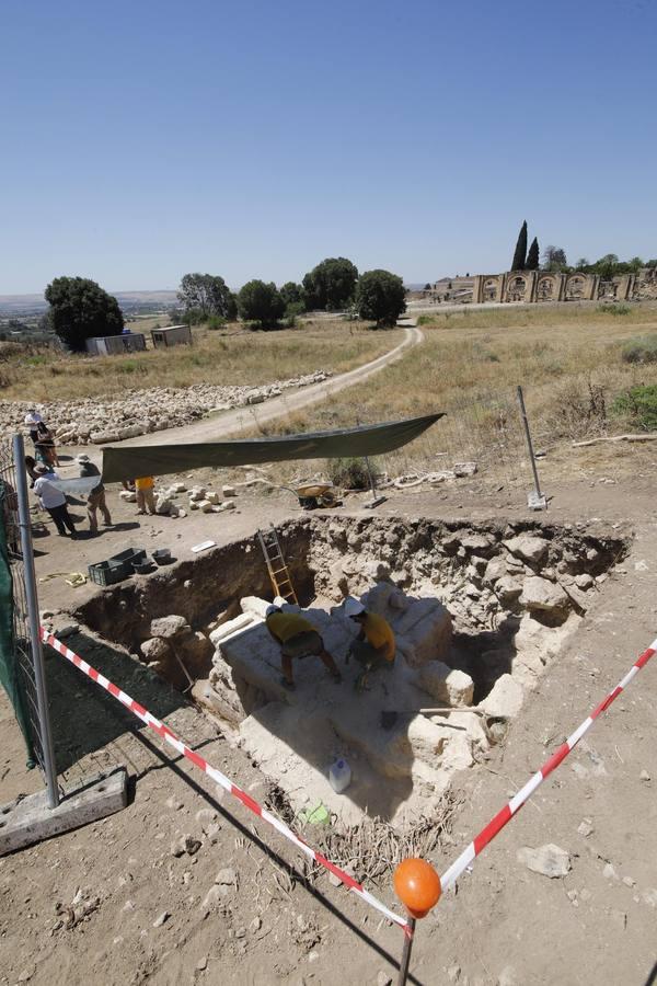 Los nuevos trabajos arqueológicos en Medina Azahara de Córdoba, en imágenes