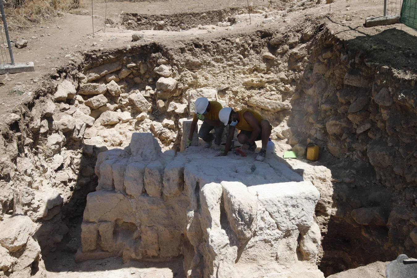 Los nuevos trabajos arqueológicos en Medina Azahara de Córdoba, en imágenes