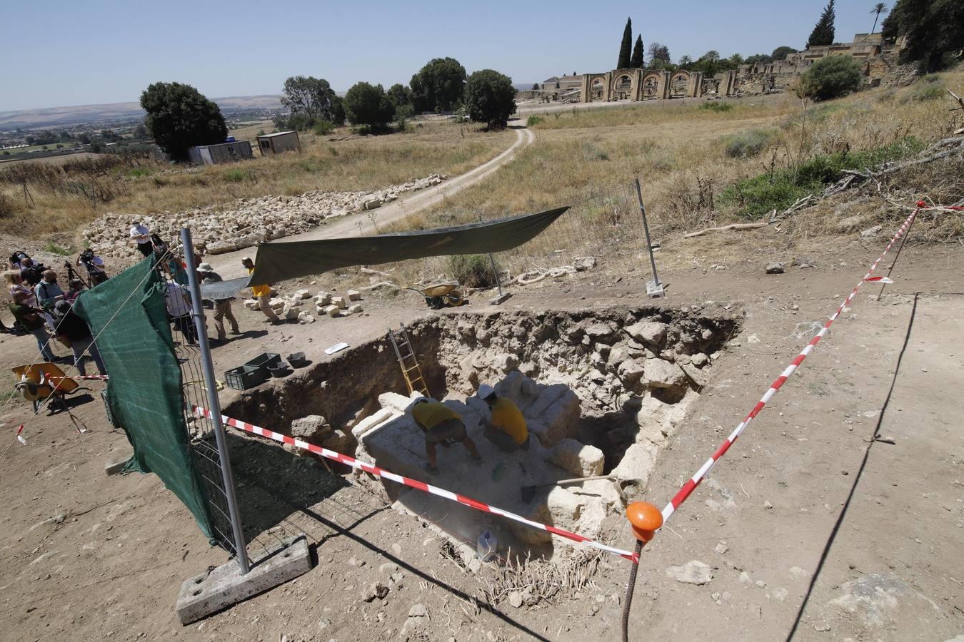 Los nuevos trabajos arqueológicos en Medina Azahara de Córdoba, en imágenes