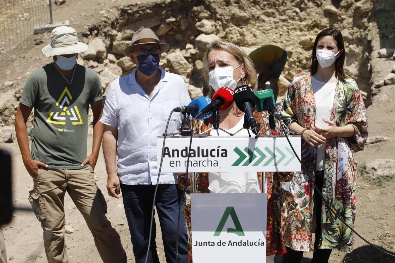 Los nuevos trabajos arqueológicos en Medina Azahara de Córdoba, en imágenes