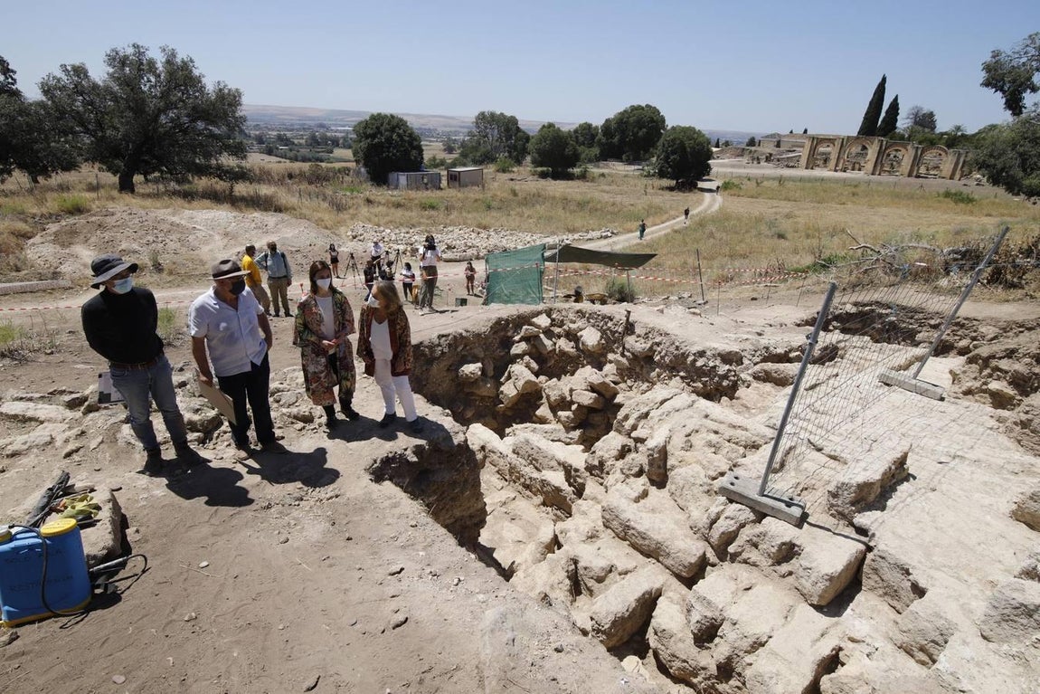 Los nuevos trabajos arqueológicos en Medina Azahara de Córdoba, en imágenes