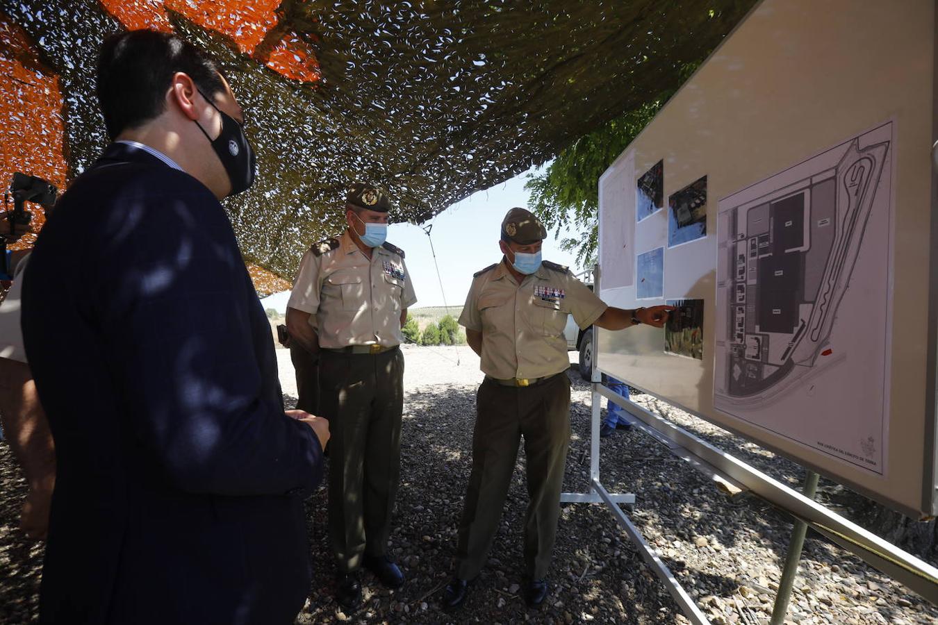 Los terrenos de Córdoba donde irá la Base Logística del Ejército, en imágenes