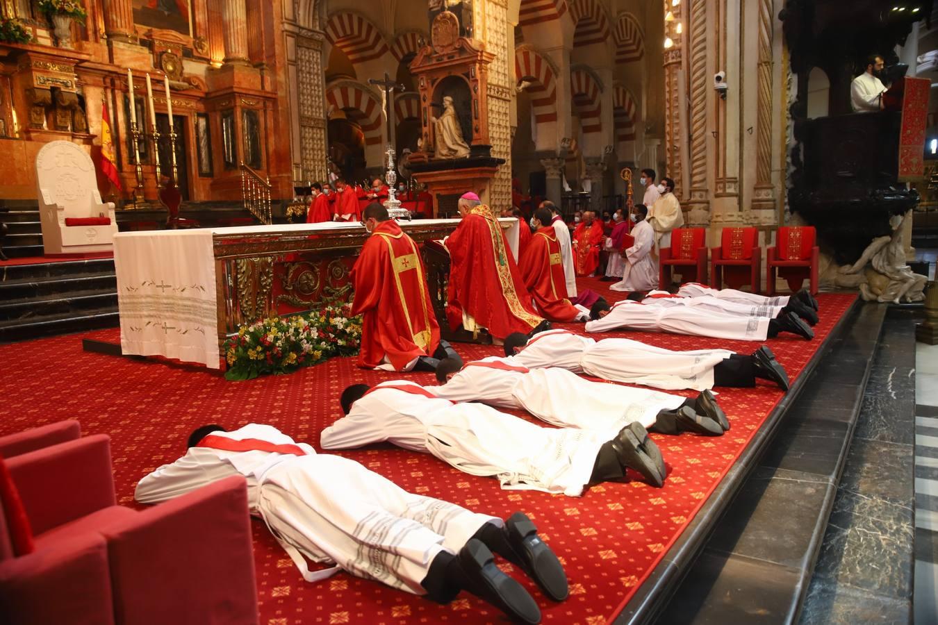 La ordenación de sacerdotes en la Catedral de Córdoba, en imágenes