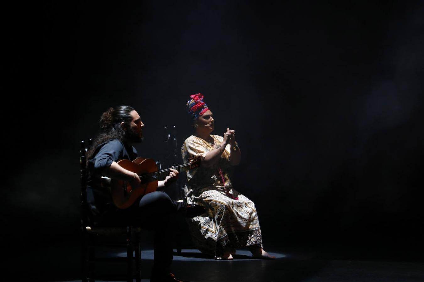 El espectáculo &#039;Negro Blanco Flamenco&#039; en el Gran Teatro de Córdoba, en imágenes