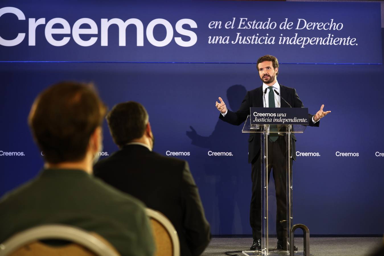 En imágenes, el acto de Pablo Casado en Córdoba