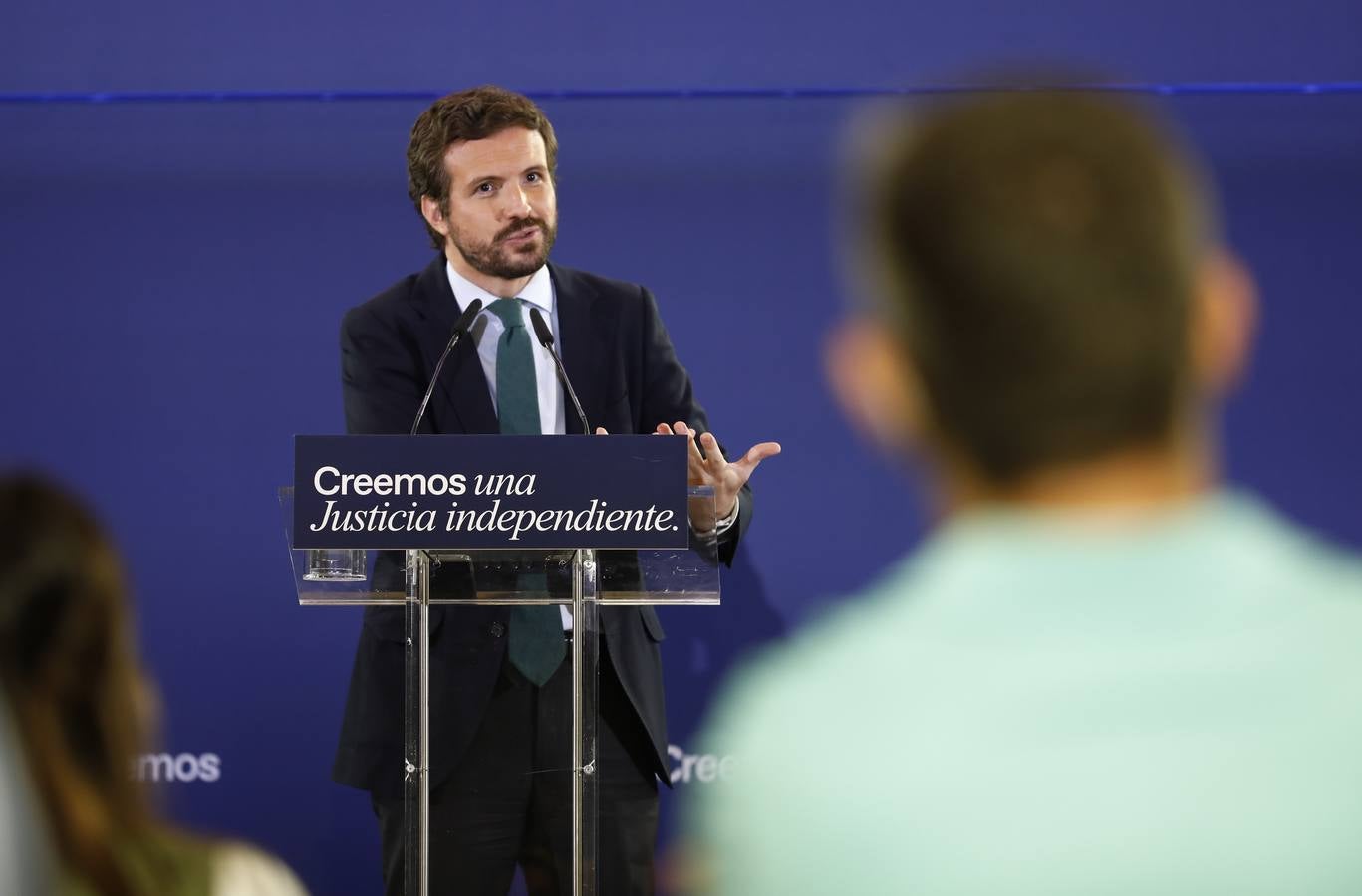 En imágenes, el acto de Pablo Casado en Córdoba