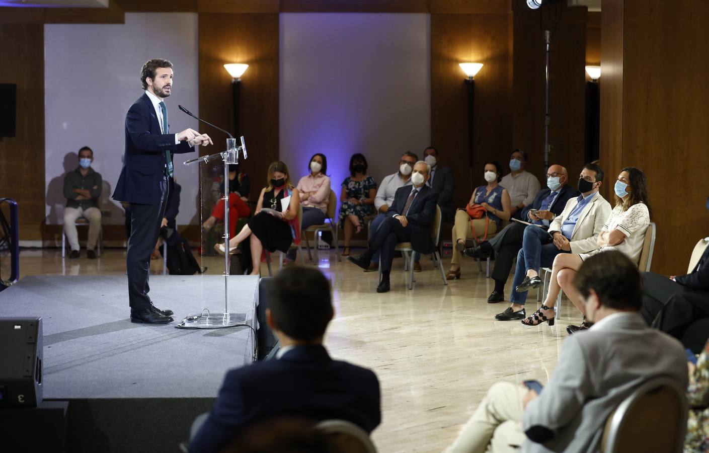 En imágenes, el acto de Pablo Casado en Córdoba