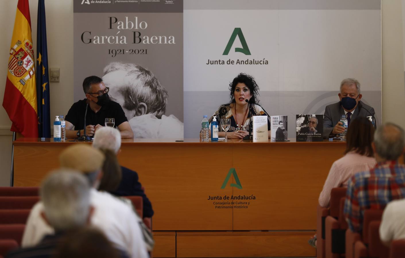 El homenaje por el centenario del nacimiento de Pablo García Baena en Córdoba, en imágenes