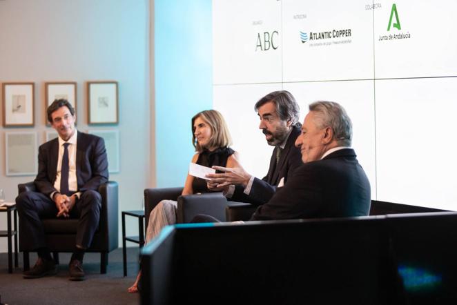 Mikel Landabaso, Rocío Blanco, Luis Montoto y Javier Targhetta