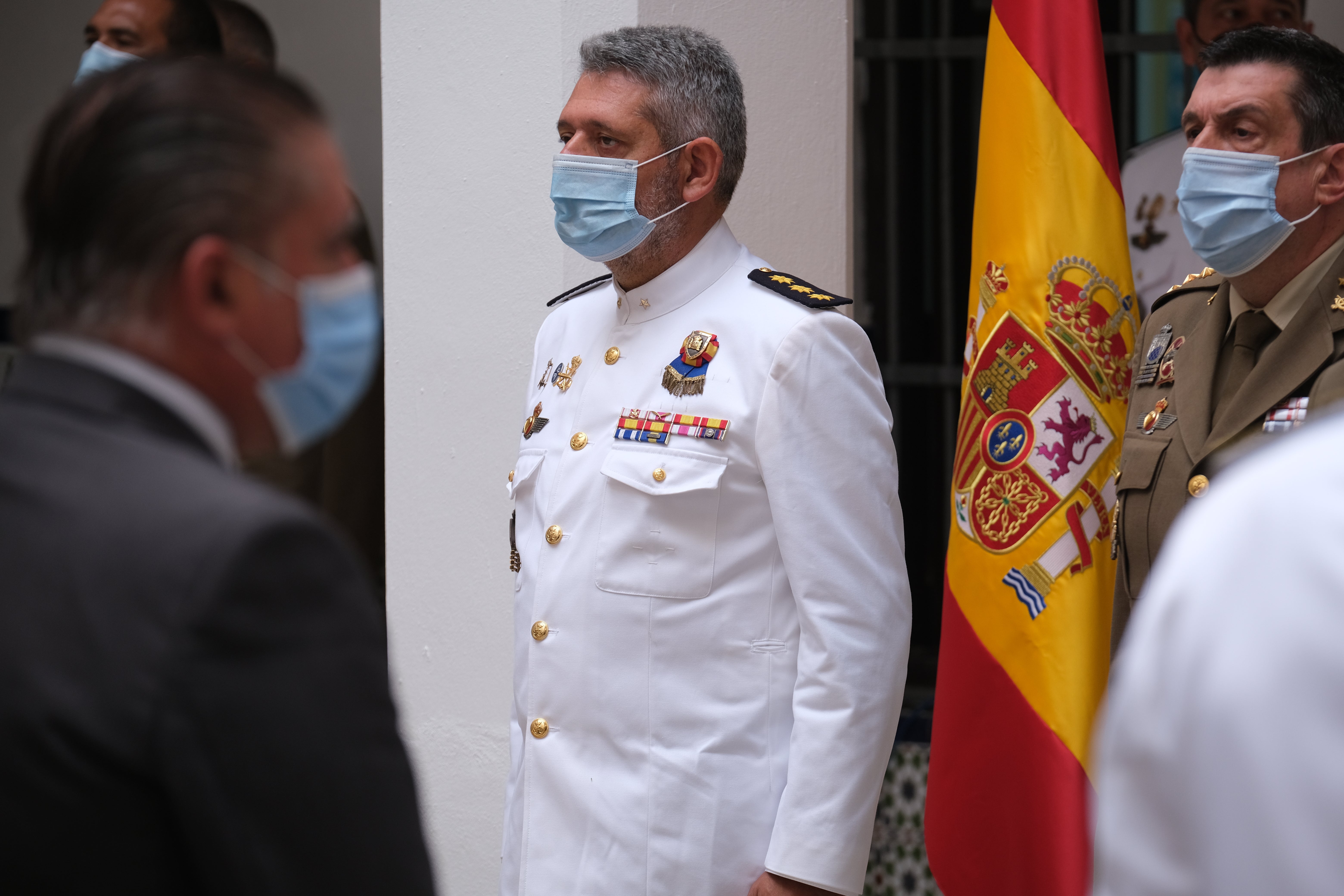 En imágenes: Toma de posesión del nuevo subdelegado de Defensa en Cádiz