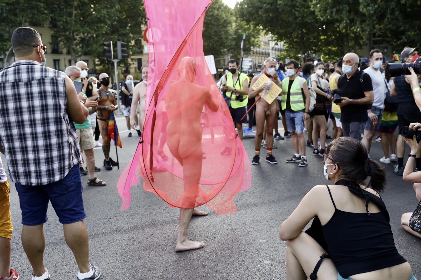 La manifestación del Orgullo LGTBI en Madrid, en imágenes