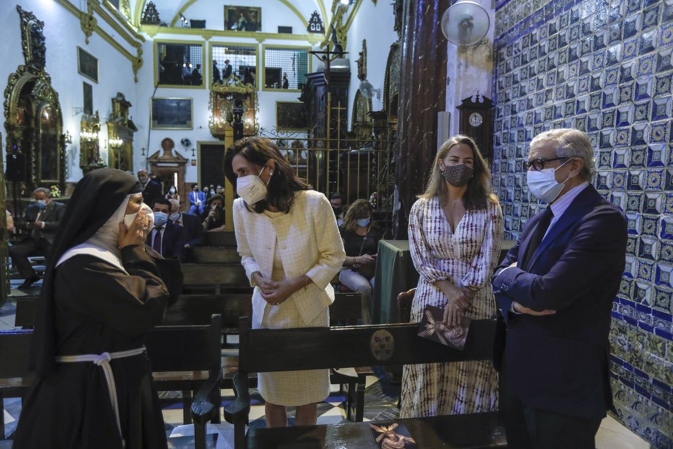 La clausura de la exposición del convento de Santa María de Jesús, en imágenes