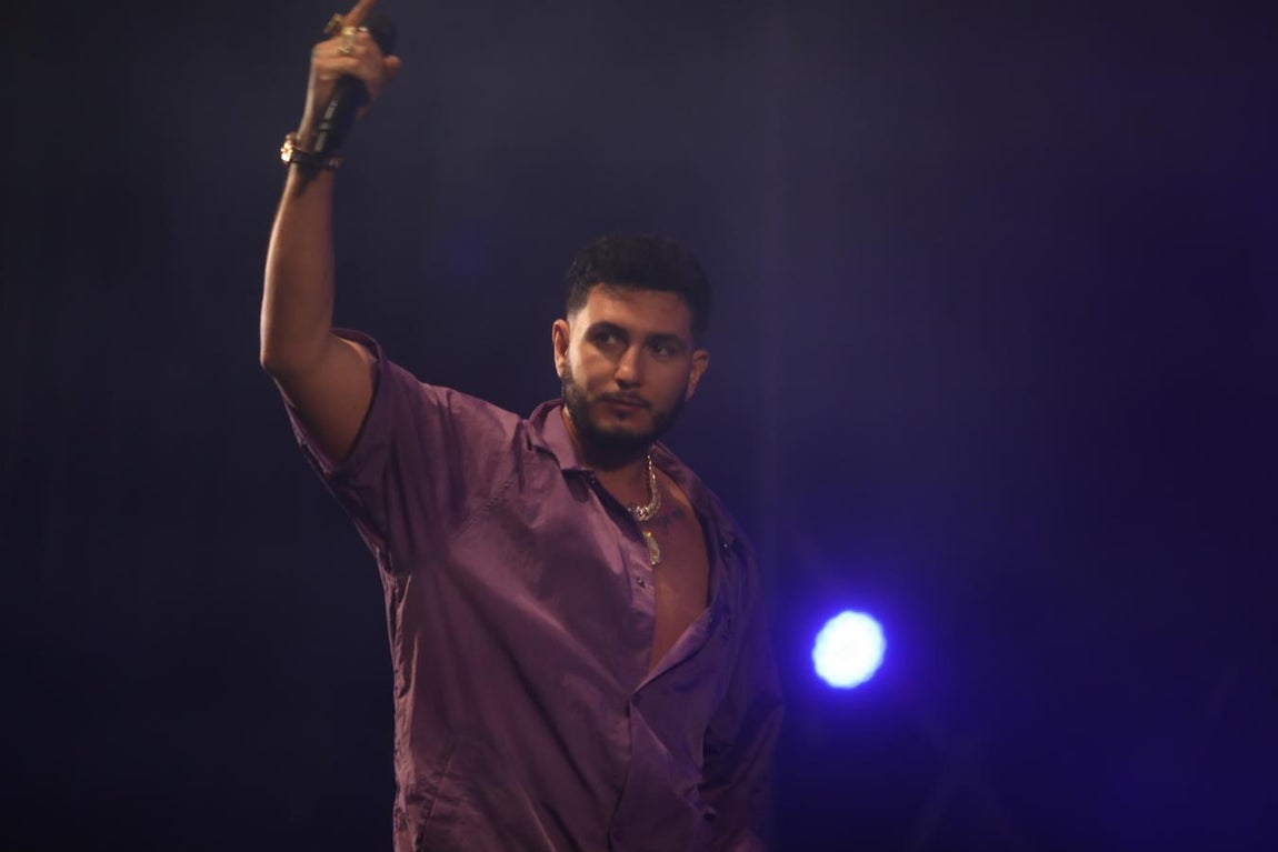 Concierto de Omar Montes en el Festival Bahía Sound de San Fernando