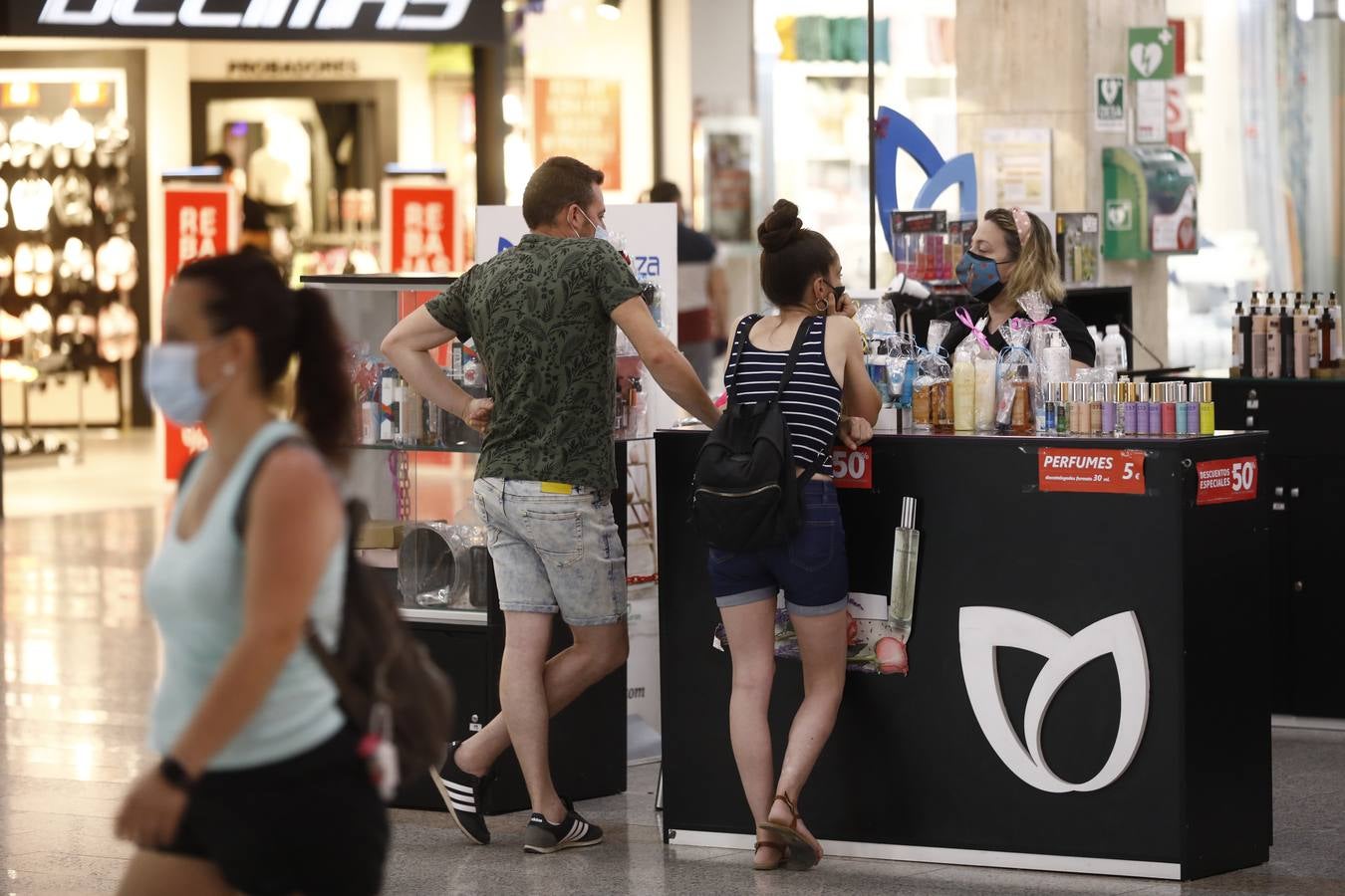 La recuperación de los centros comerciales de Córdoba, en imágenes