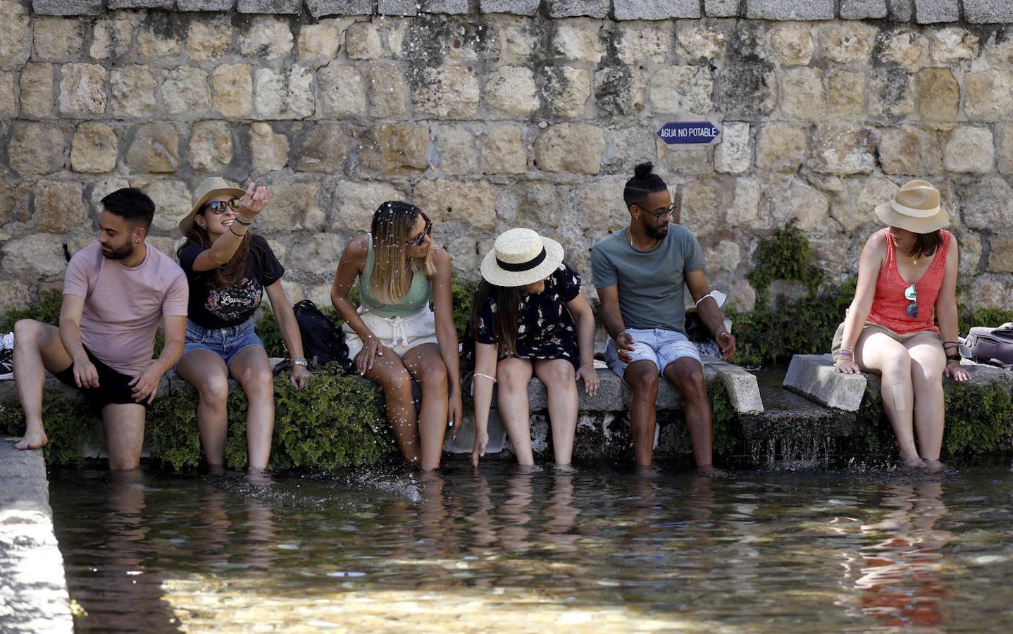 El calor de julio en Córdoba, en imágenes