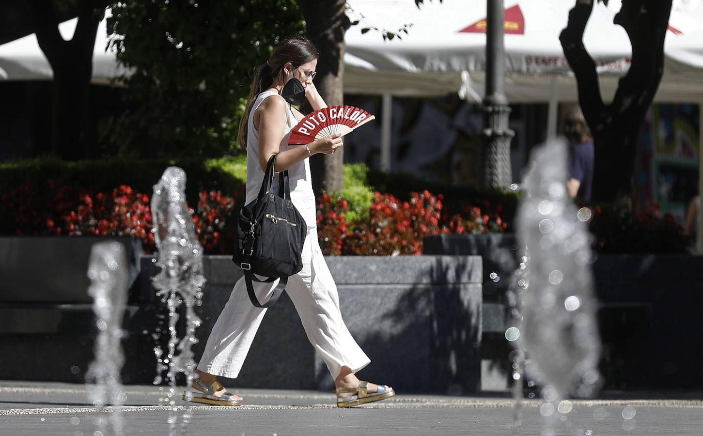 El calor de julio en Córdoba, en imágenes