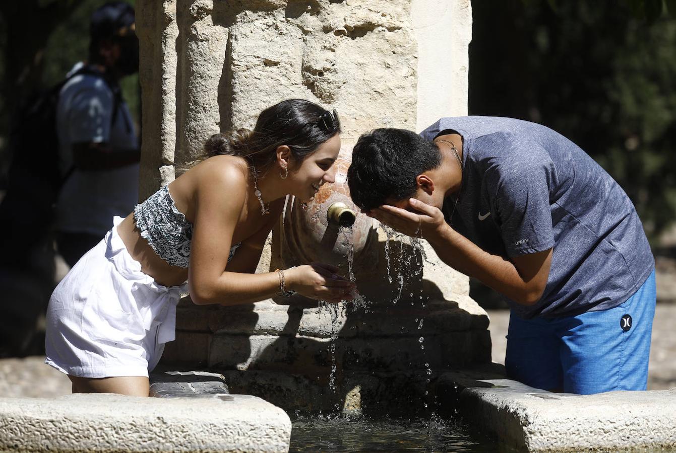 El calor de julio en Córdoba, en imágenes