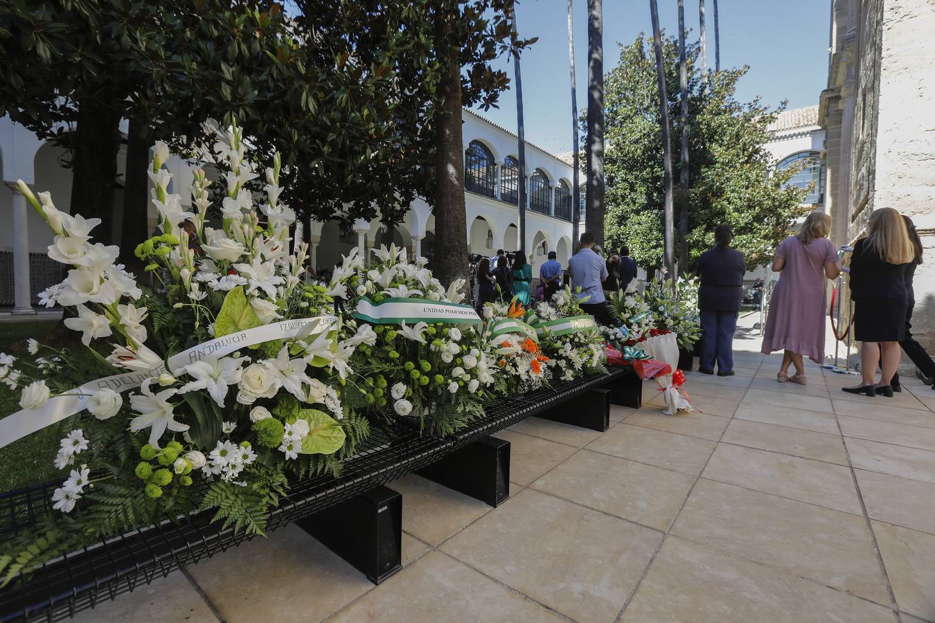 Acto de homenaje a Blas Infante en el Parlamento de Andalucía