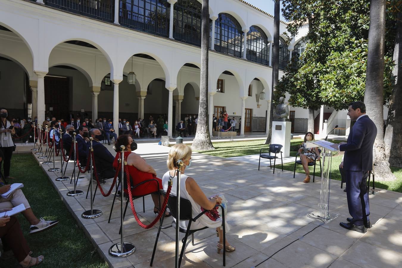 Acto de homenaje a Blas Infante en el Parlamento de Andalucía