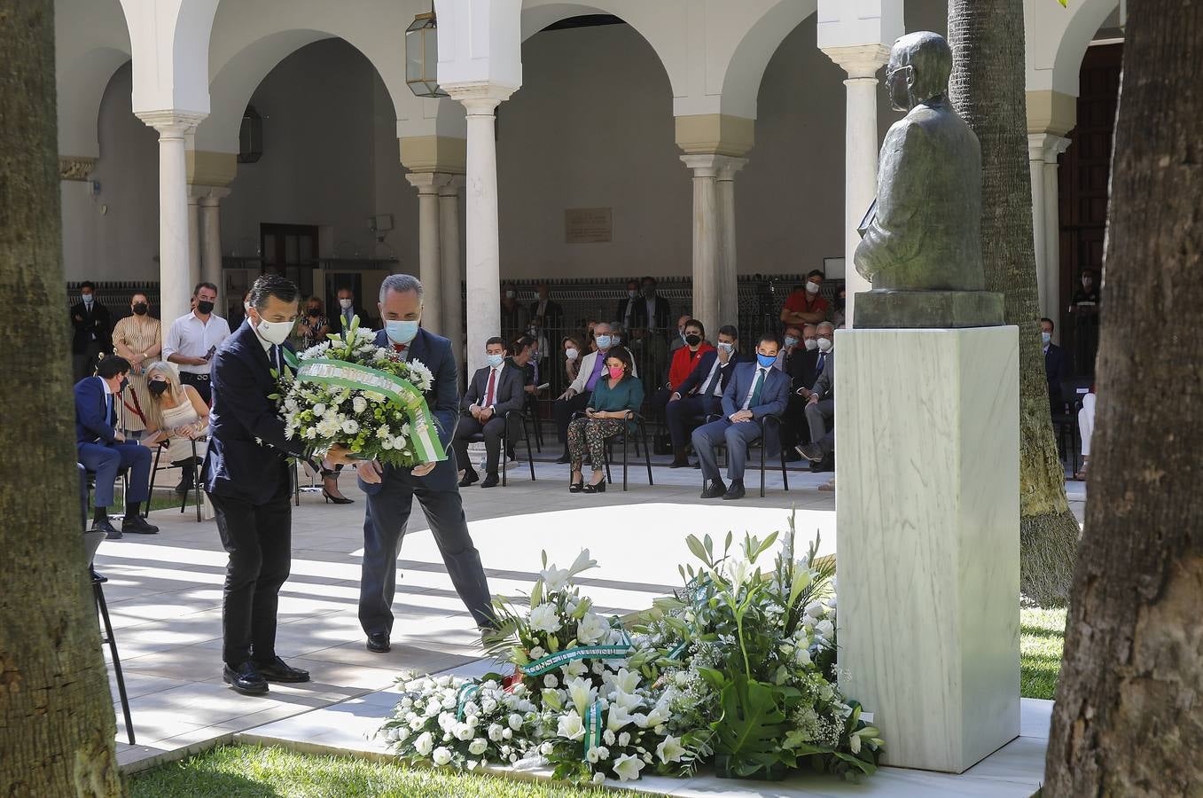 Acto de homenaje a Blas Infante en el Parlamento de Andalucía