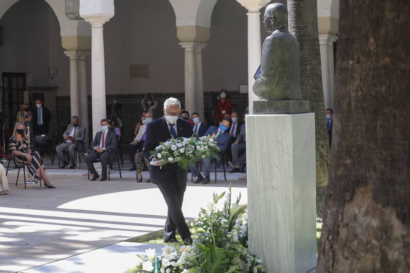 Acto de homenaje a Blas Infante en el Parlamento de Andalucía