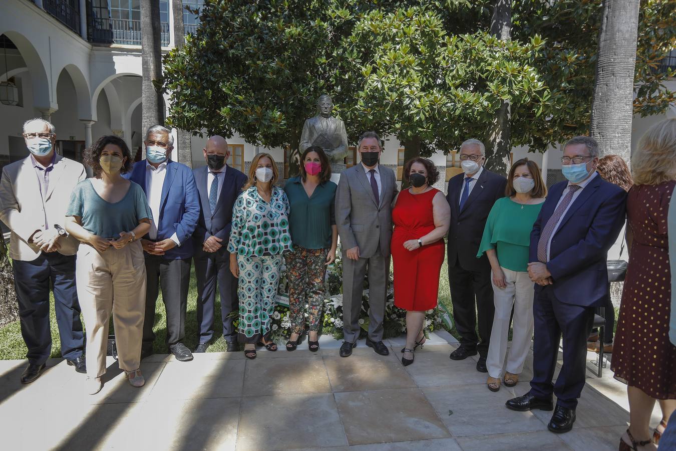 Acto de homenaje a Blas Infante en el Parlamento de Andalucía