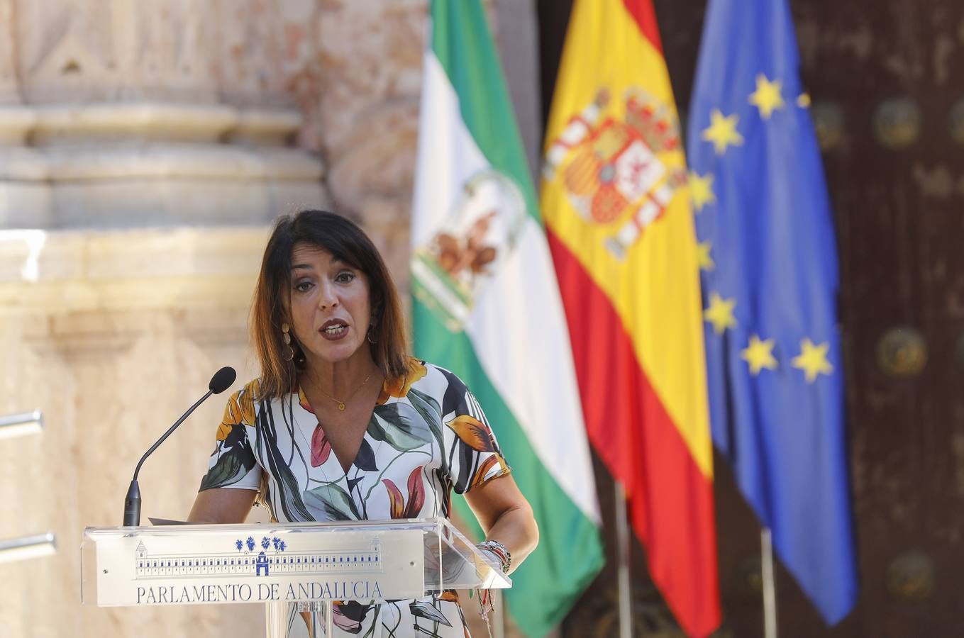 Acto de homenaje a Blas Infante en el Parlamento de Andalucía